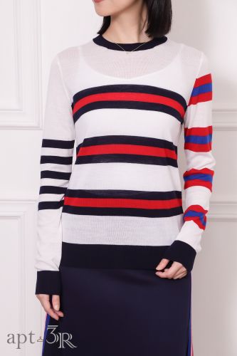 Stripe 羊毛衫 